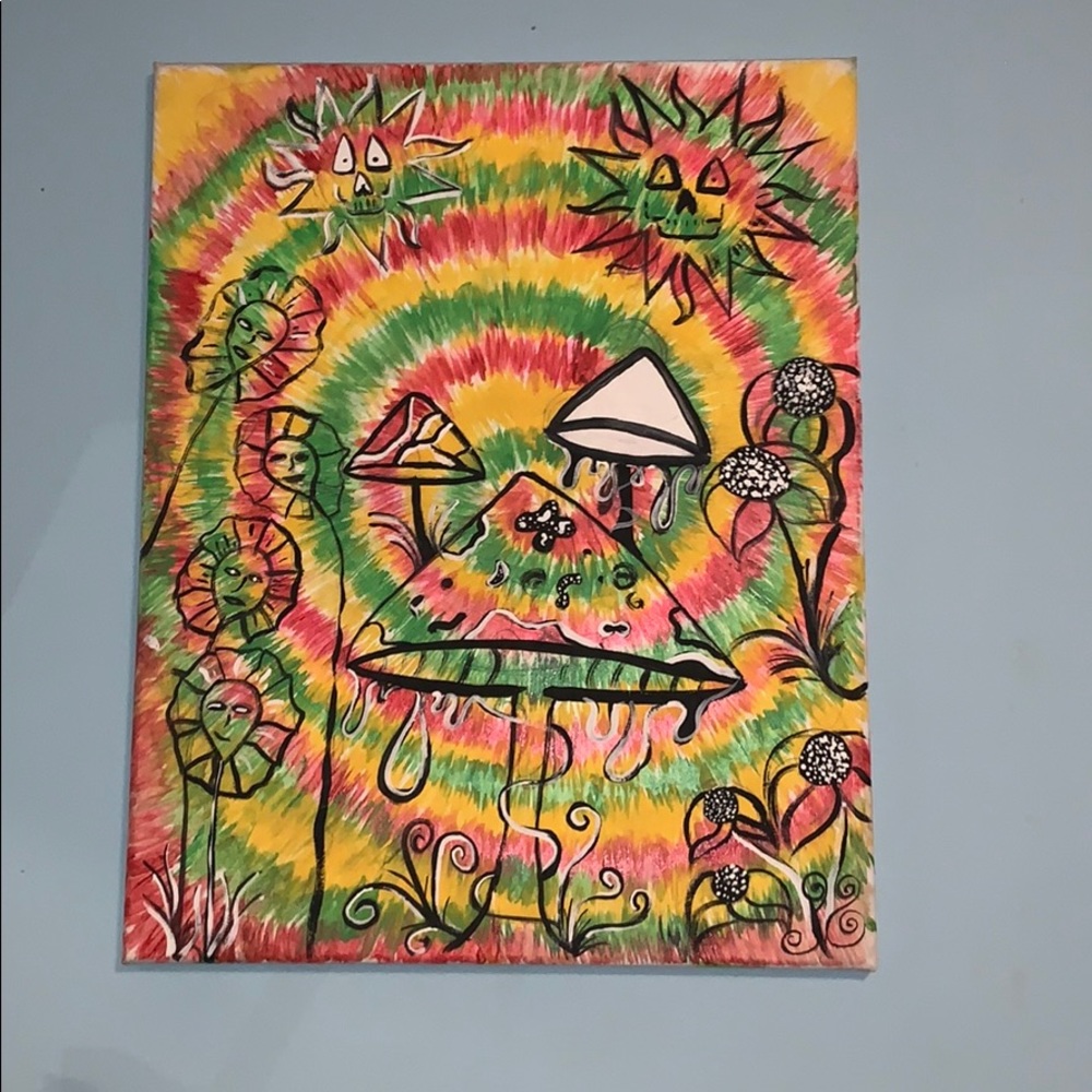 Painting “Mushroom Garden”